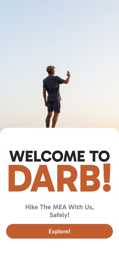 DARB App Welcome Screen